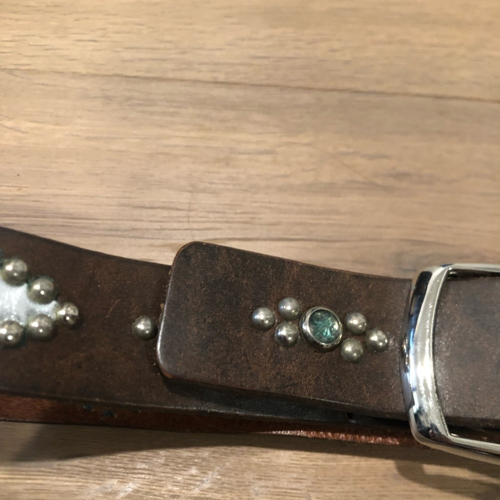 B-Low the Belt brown leather belt
